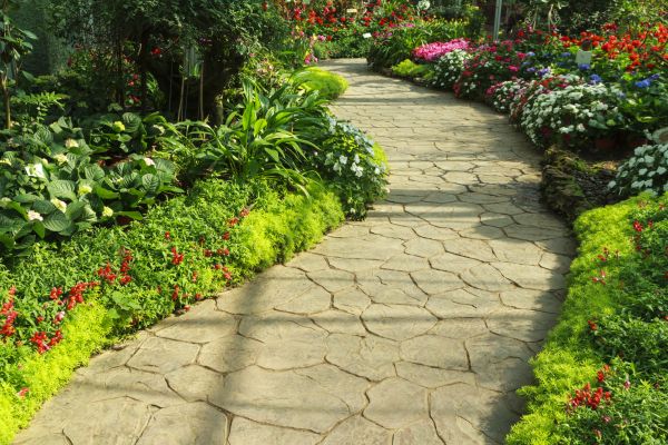Stone Pathway Repair in South Jordan