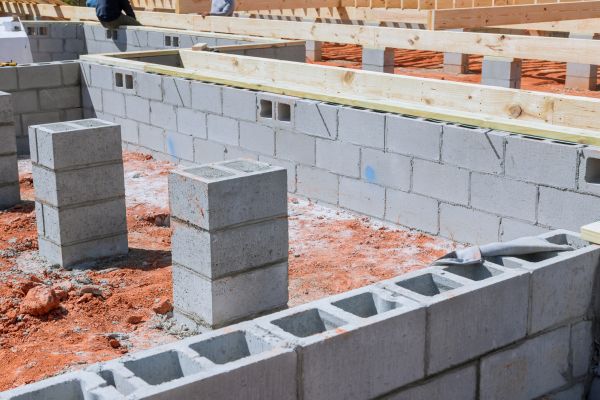 Cement Block Installation in South Jordan