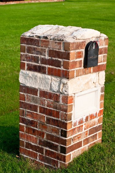 Brick Mailbox Installation in South Jordan