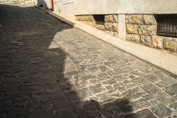 Stone Sidewalk Repair in South Jordan