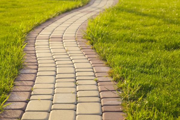 Sidewalk Brick Repair in South Jordan